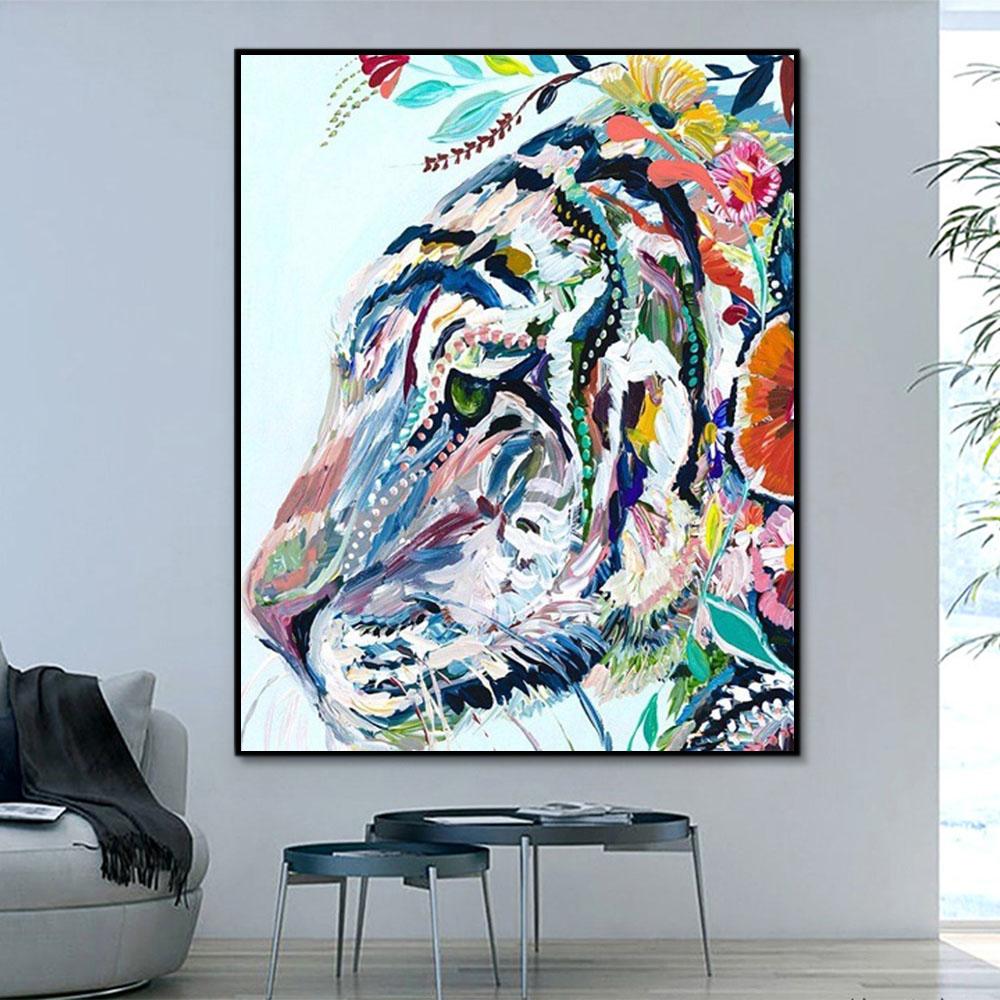 Tier Tiger Malen Nach Zahlen Für Erwachsene PH9481