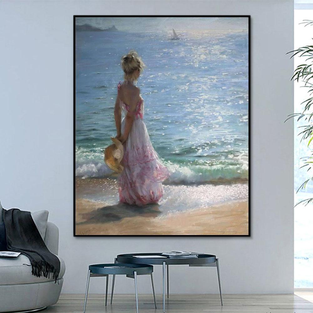 Porträt Dame Malen Nach Zahlen Für Erwachsene PH9517