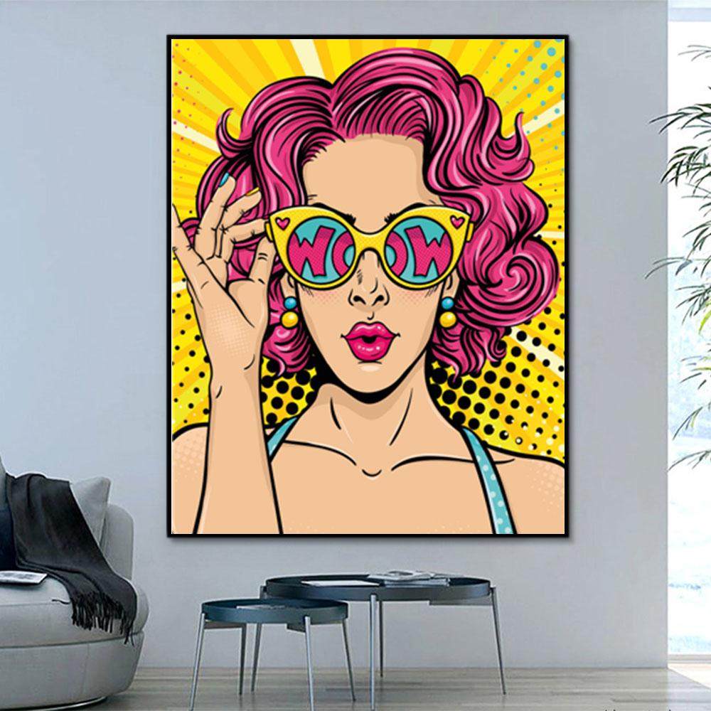 Porträt Frau Malen Nach Zahlen Für Erwachsene PH9617