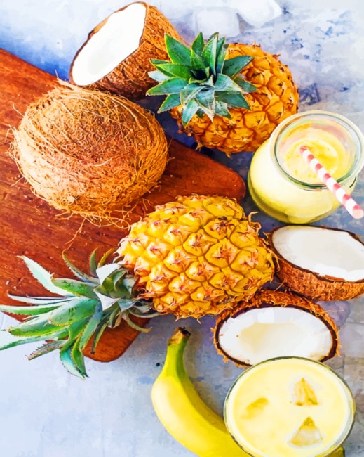 Stillleben Malen nach Zahlen PIA3119