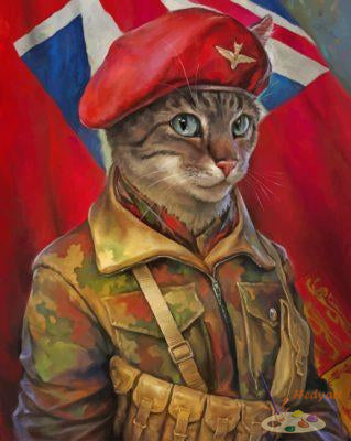 Militär Malen nach Zahlen PW5631