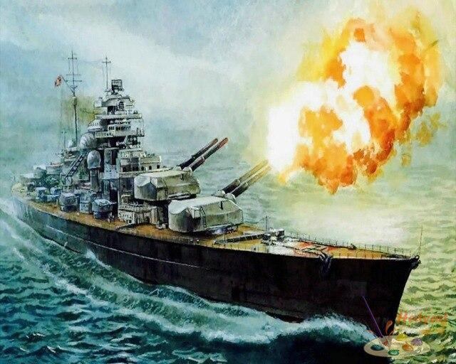 Militär Malen nach Zahlen PW5636