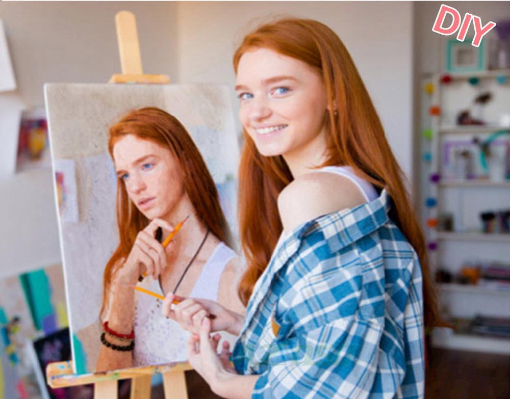 Persönlichkeitsfoto angepasst DIY Malen Nach Zahlen