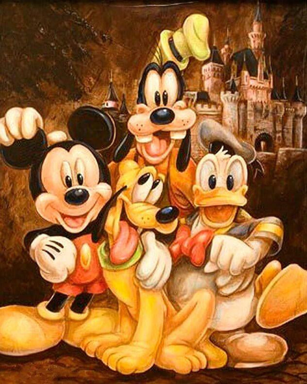 Movie Paint By Numbers Kits UK QM3230