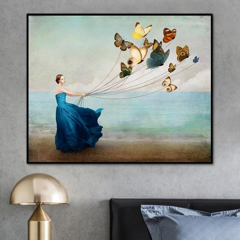 Porträt Frau Malen Nach Zahlen Für Erwachsene RA3136