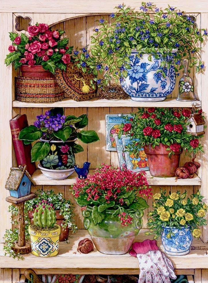 Blume Malen nach Zahlen RA3166