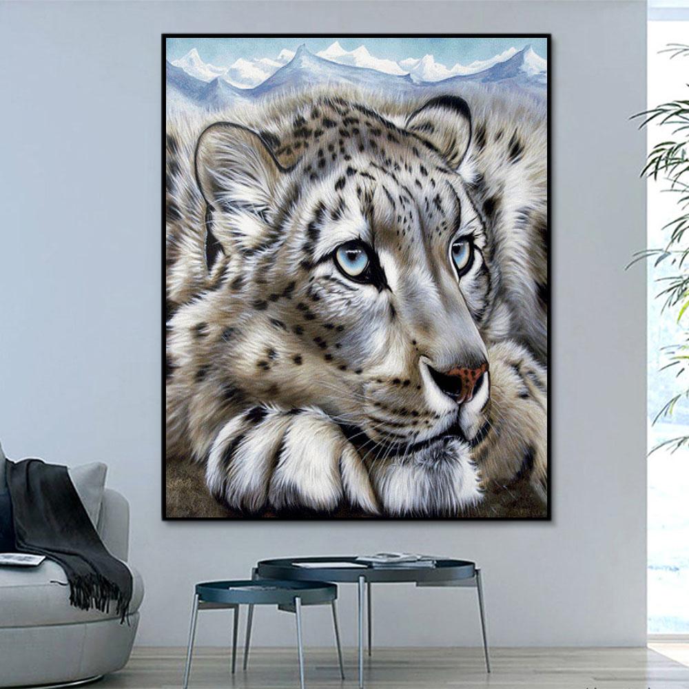 Tier Tiger Malen Nach Zahlen Für Erwachsene RA3498