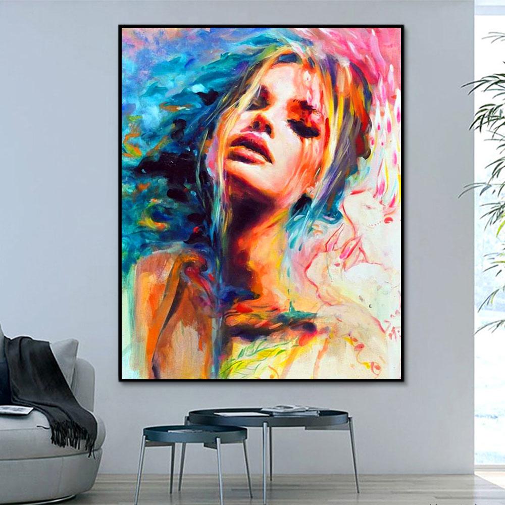 Porträt Frau Malen Nach Zahlen Für Erwachsene RSB8122