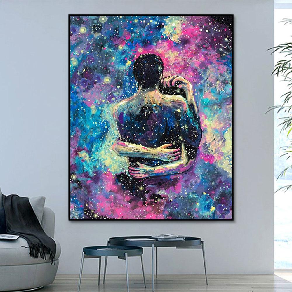 Porträt Liebhaber Malen Nach Zahlen Für Erwachsene RSB8217