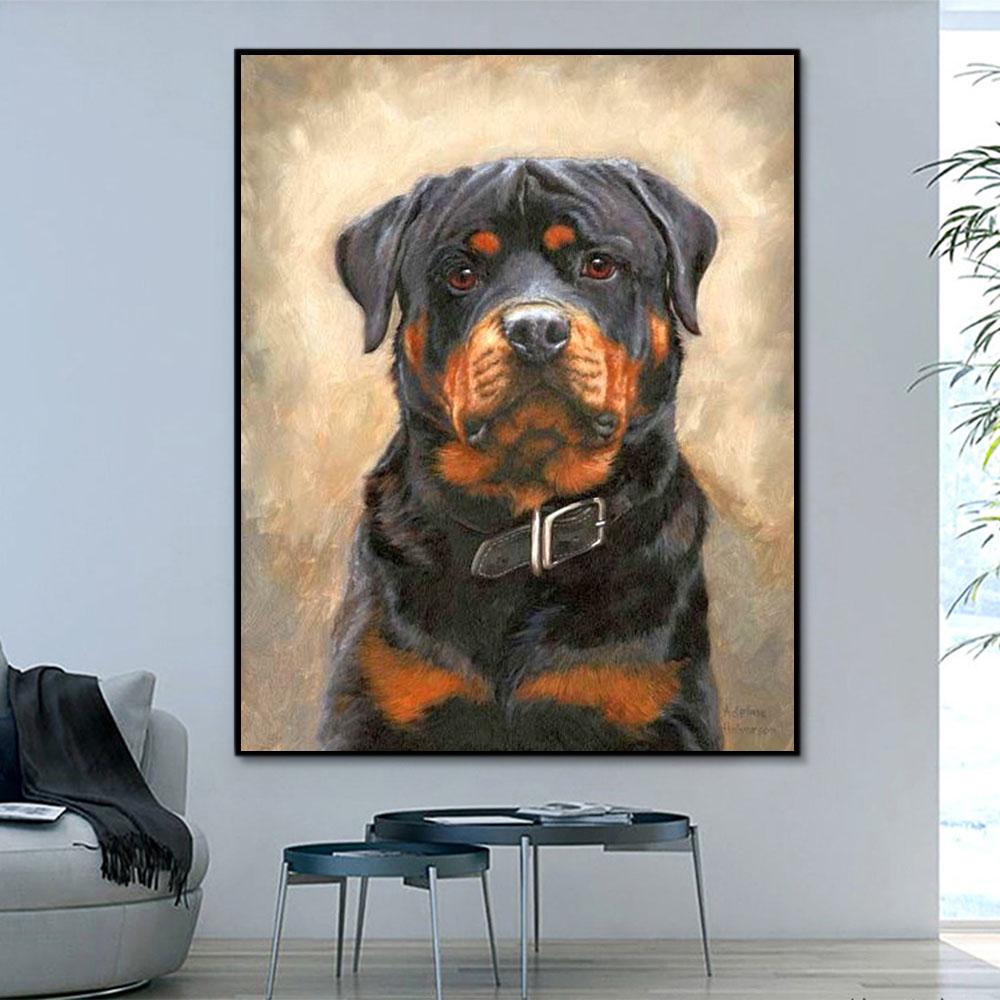 Hund & Katze Malen Nach Zahlen Für Kinder RSB8282