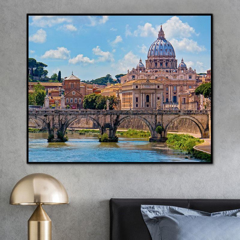 Landschaft Roma Malen Nach Zahlen Für Erwachsene RSB8313