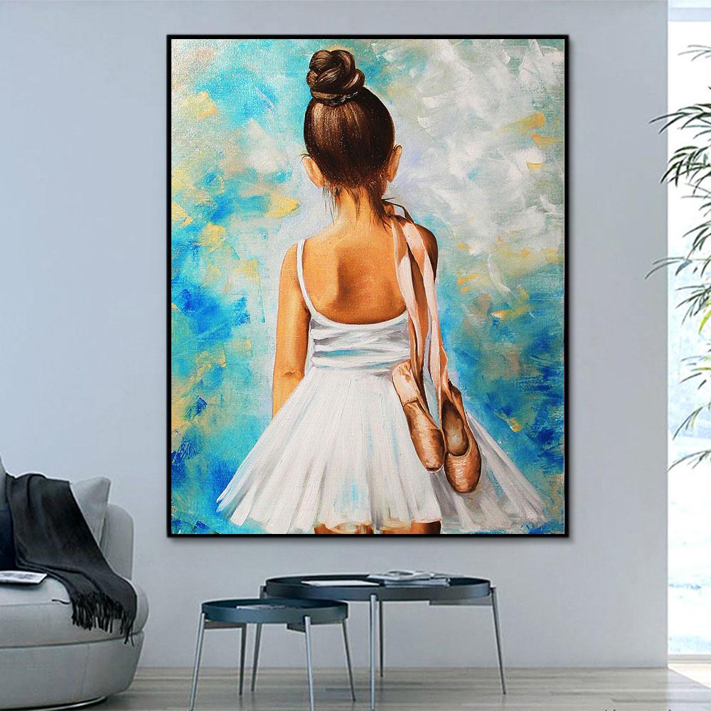 Porträt Mädchen Malen Nach Zahlen Für Erwachsene RSB8360