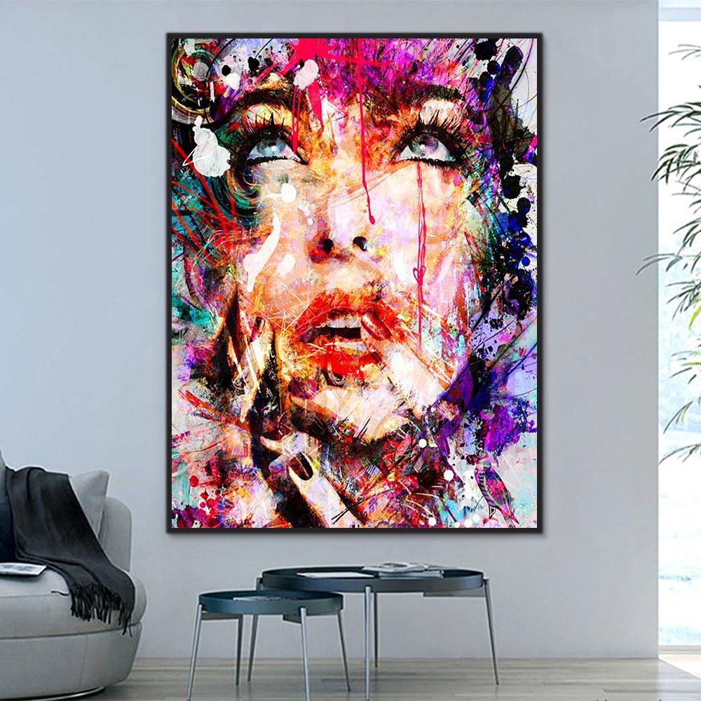 Porträt Frau Malen Nach Zahlen Für Erwachsene RSB8457