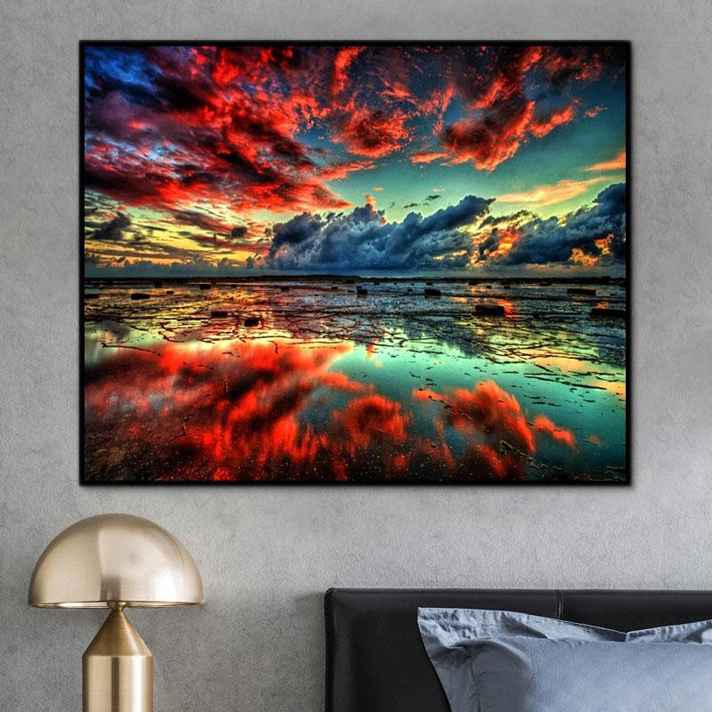 Natürlich See Malen Nach Zahlen Für Erwachsene RSB8481