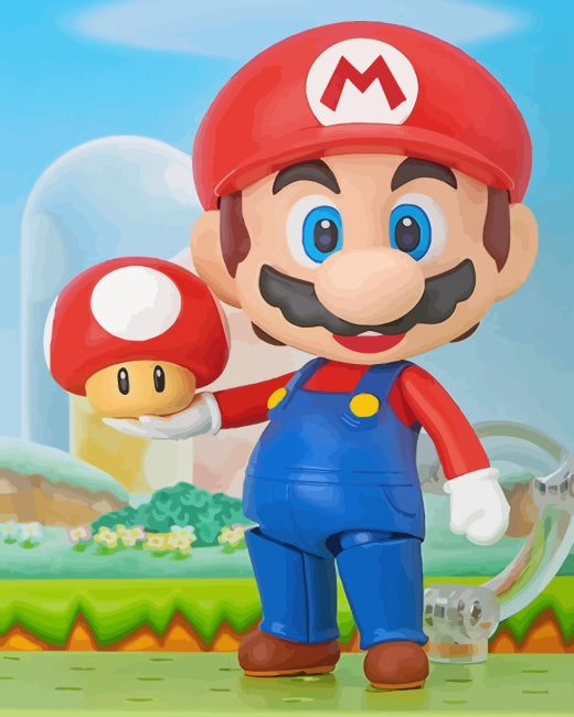 Cartoon Malen nach Zahlen SMO6645