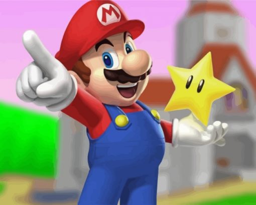 Cartoon Malen nach Zahlen SMO6648