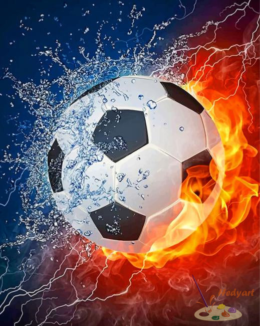 Sport Malen nach Zahlen SOC5944