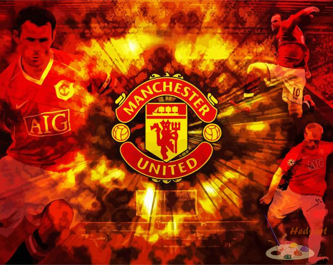 Sport Malen nach Zahlen SOC5947