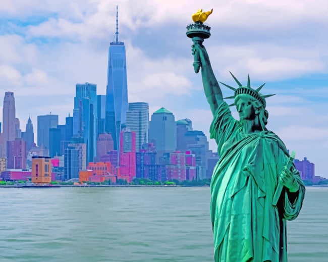 Stadt Malen nach Zahlen SOL3764