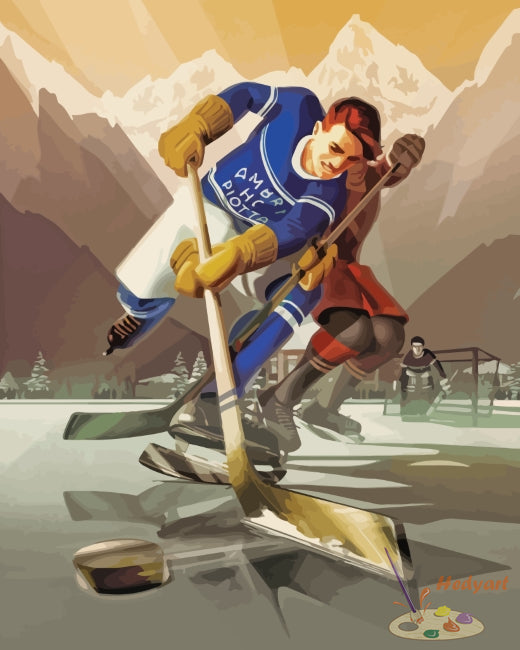 Sport Malen nach Zahlen SPT3730