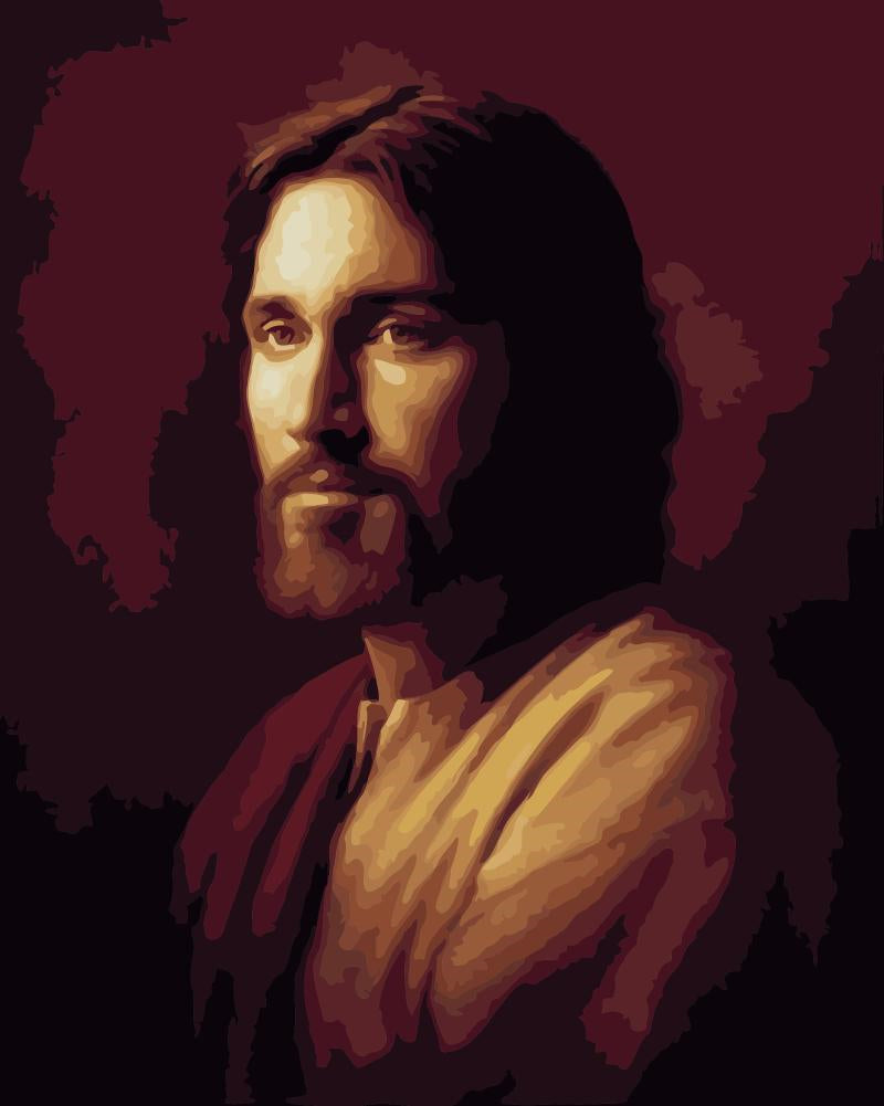 Porträt Malen nach Zahlen SQ4401