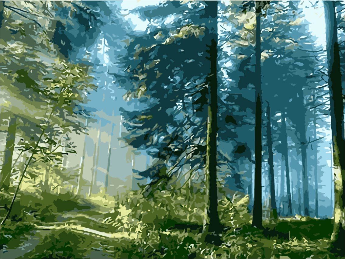 Natürlich Malen nach Zahlen For Adult TCR3055