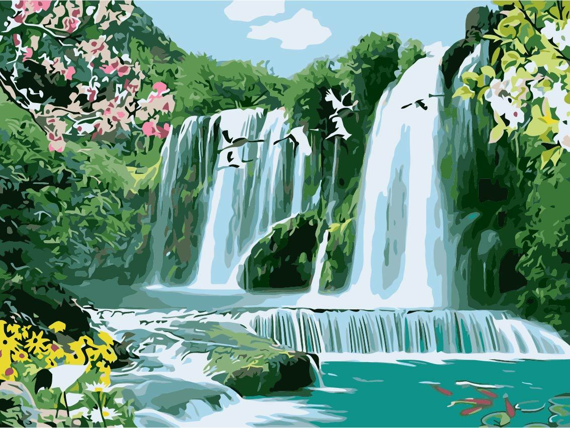 Natürlich Malen nach Zahlen For Adult TCR3057