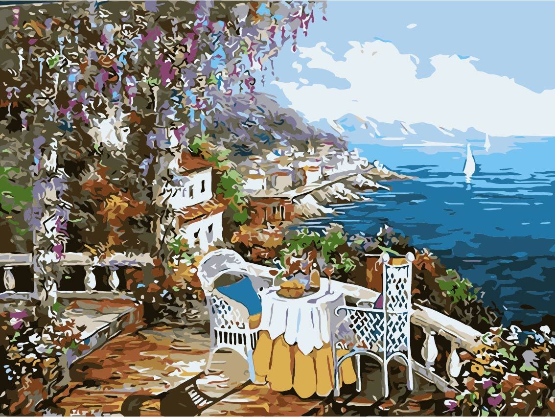 Landschaft Malen nach Zahlen For Adult TCR3059