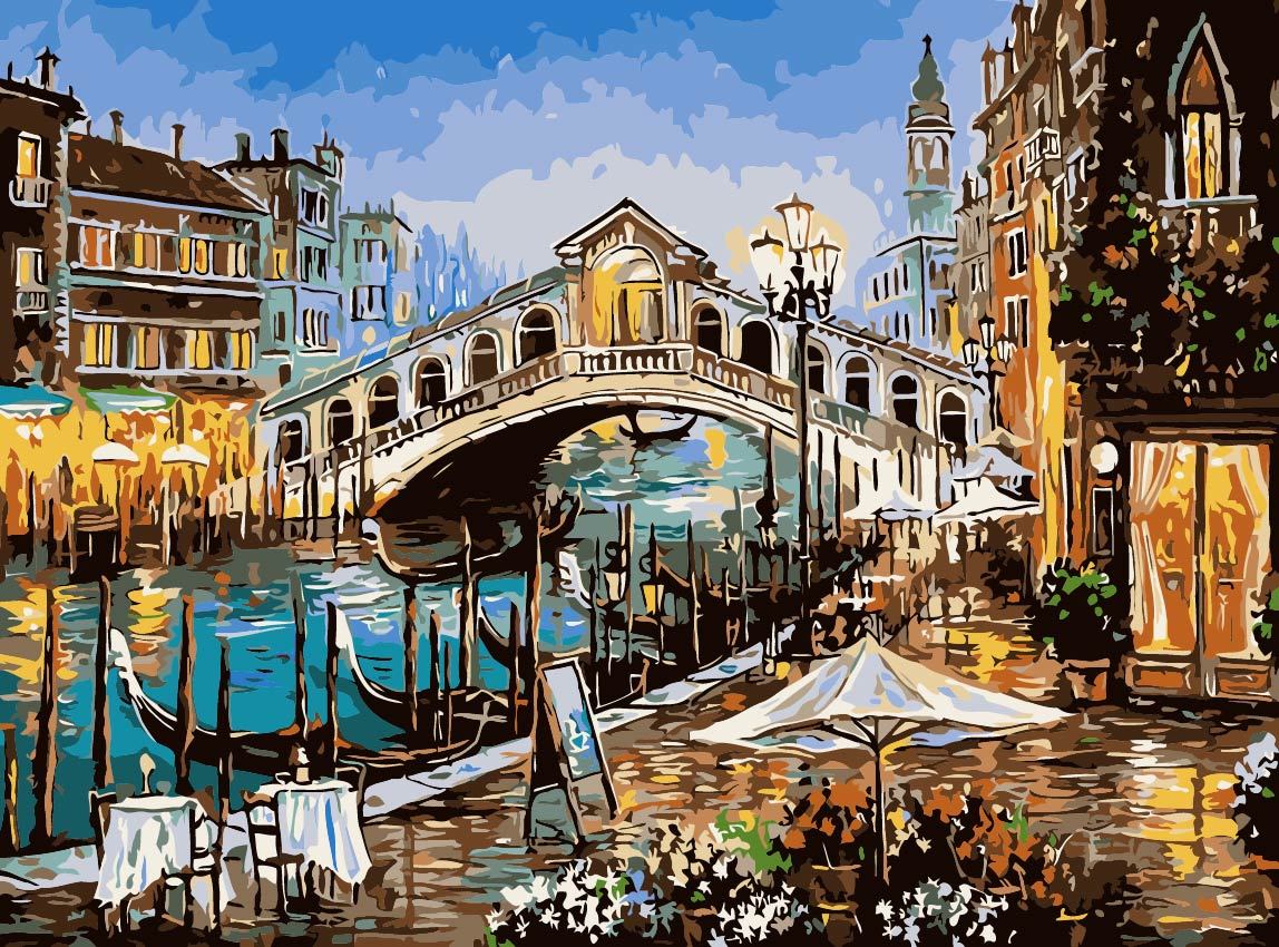 Landschaft Malen nach Zahlen For Adult TCR3069