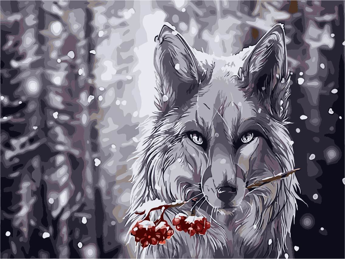 Tier Malen nach Zahlen For Adult TCR3080