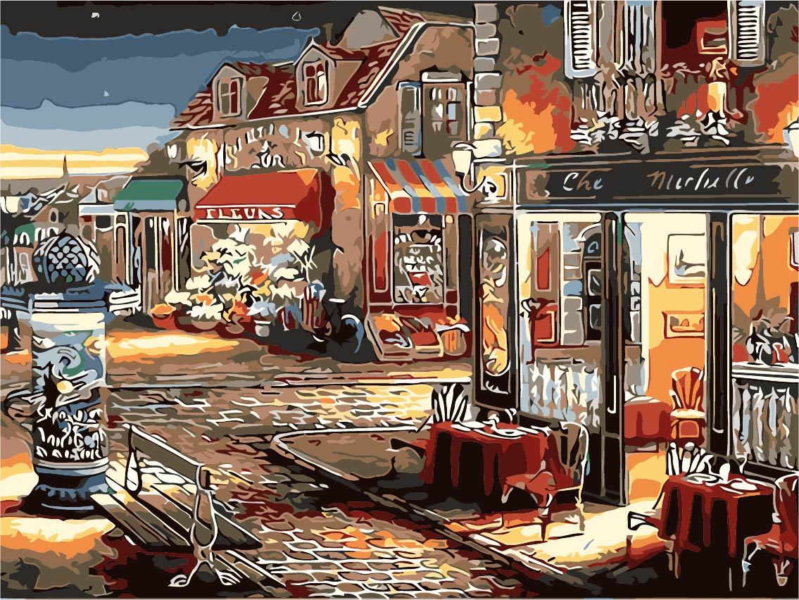 Landschaft Malen nach Zahlen For Adult TCR3092