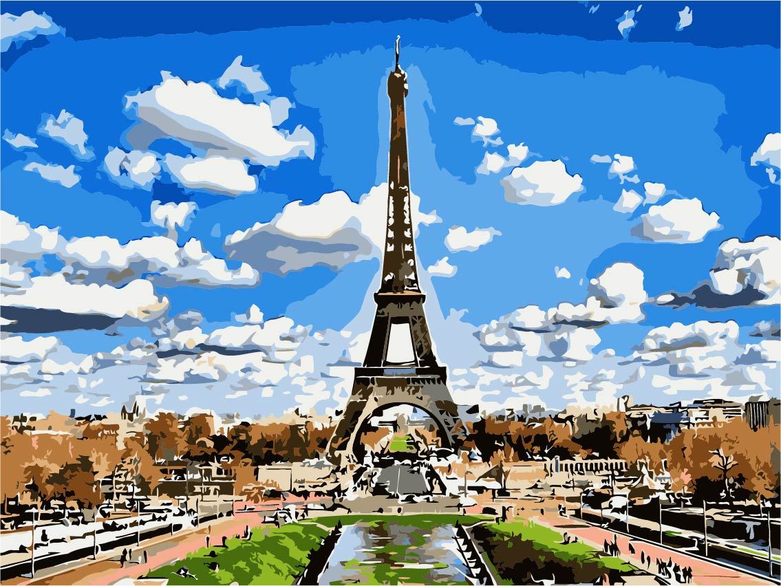 Landschaft Malen nach Zahlen For Adult TCR3093