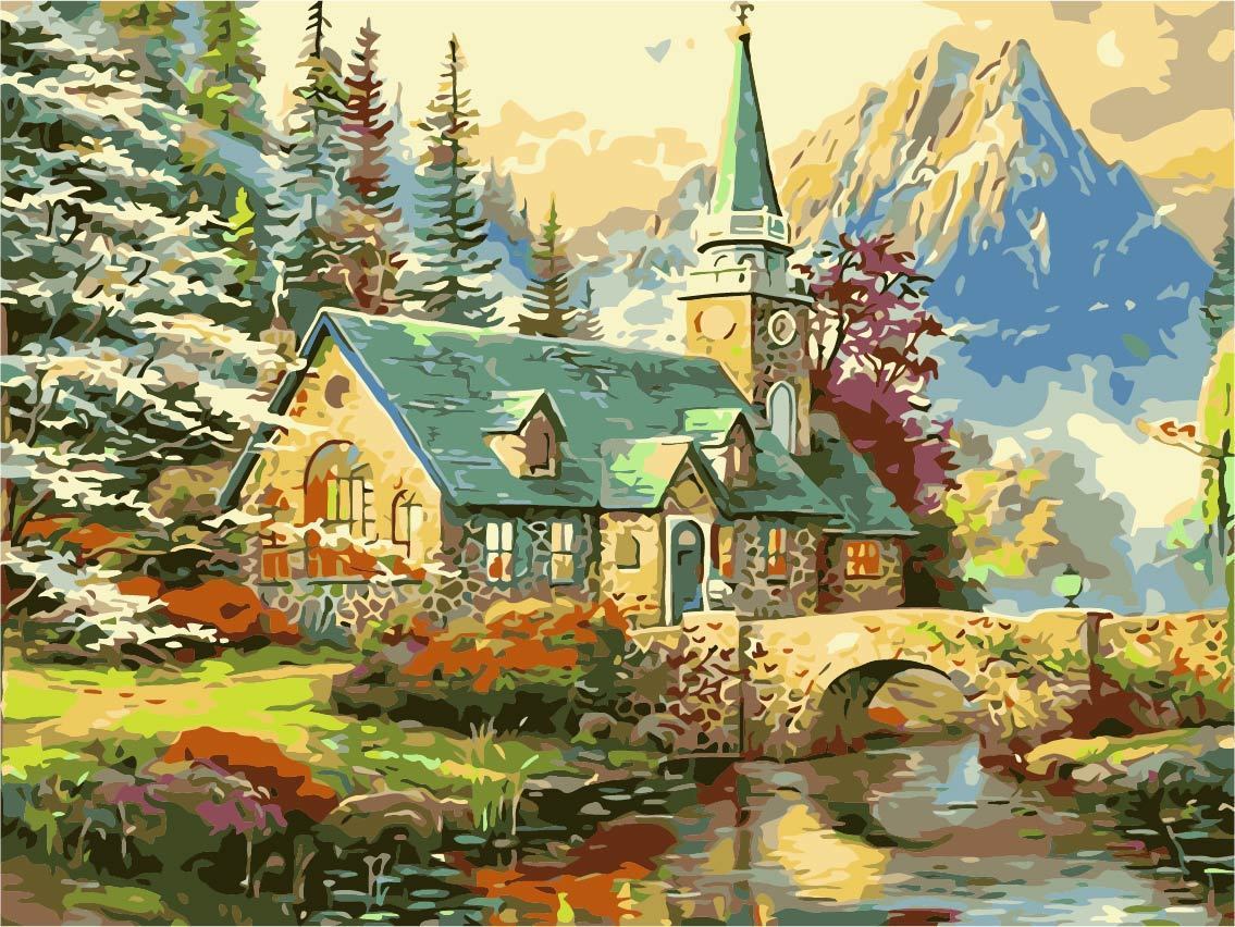 Landschaft Malen nach Zahlen TCR3096