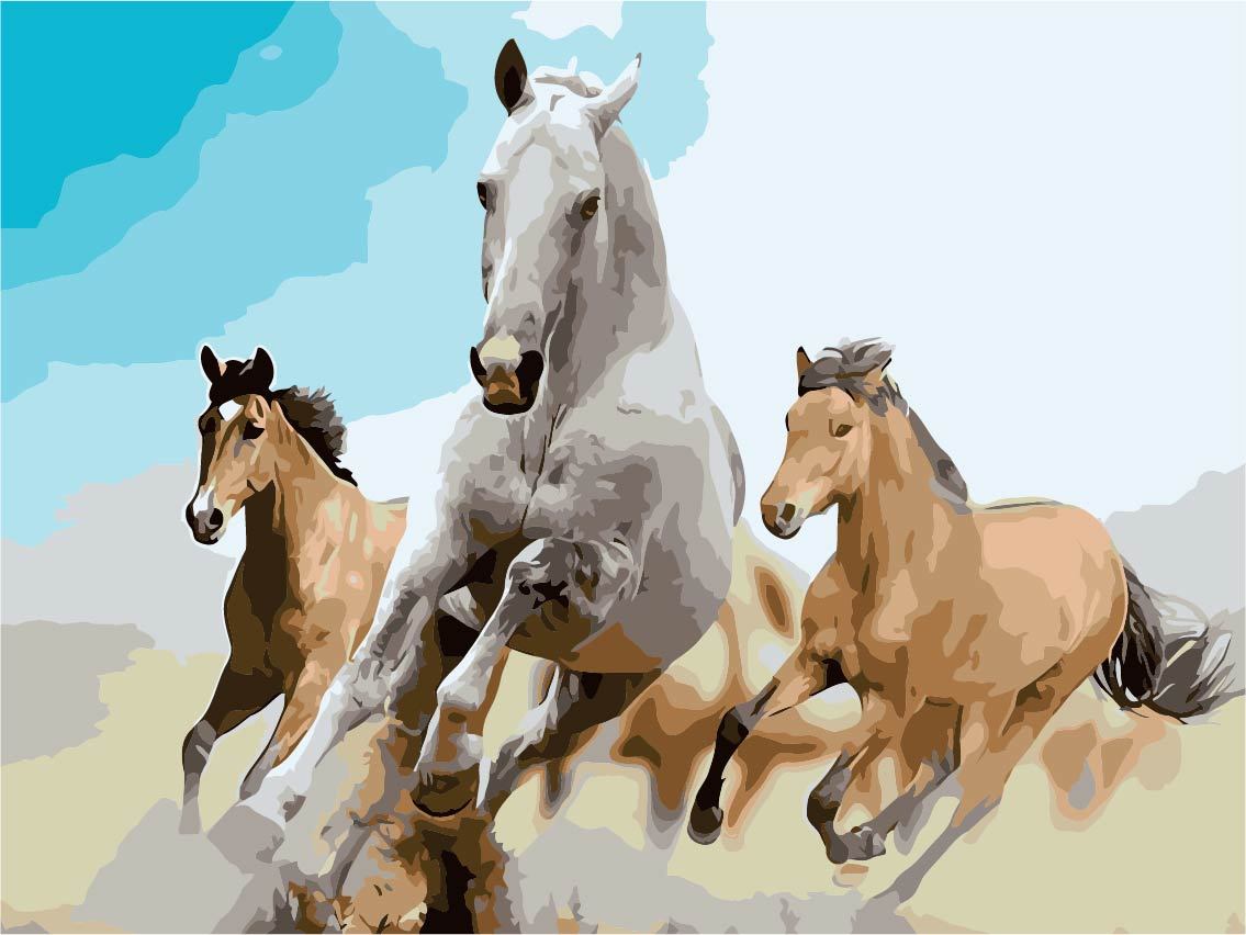 Tier Malen nach Zahlen For Adult TCR3099