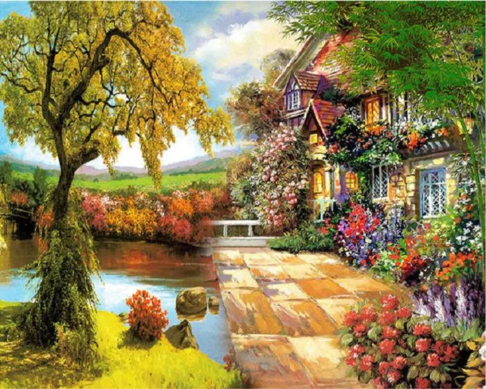 Natürlich Malen nach Zahlen For Adult TCR3143