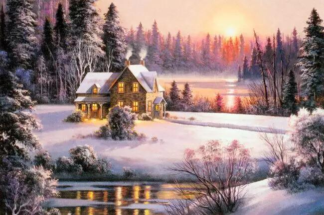 Natürlich Malen nach Zahlen For Adult TCR3144