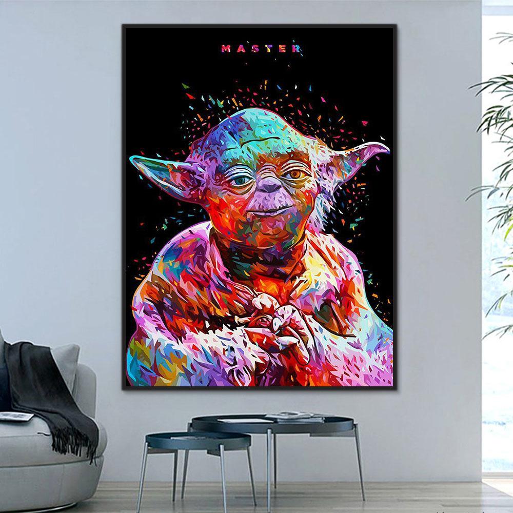 Porträt Alien Malen Nach Zahlen Für Erwachsene HQD1321