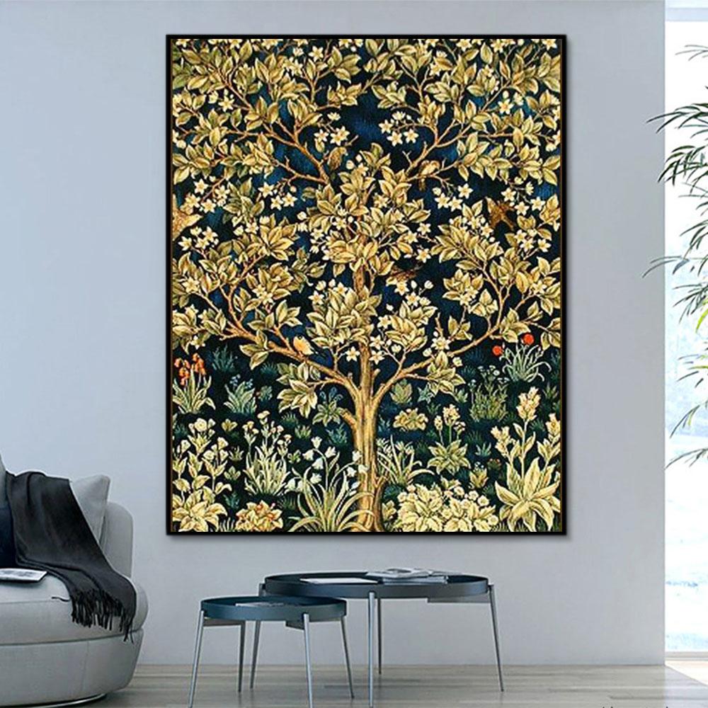 Baum Malen Nach Zahlen Für Erwachsene HQD1347