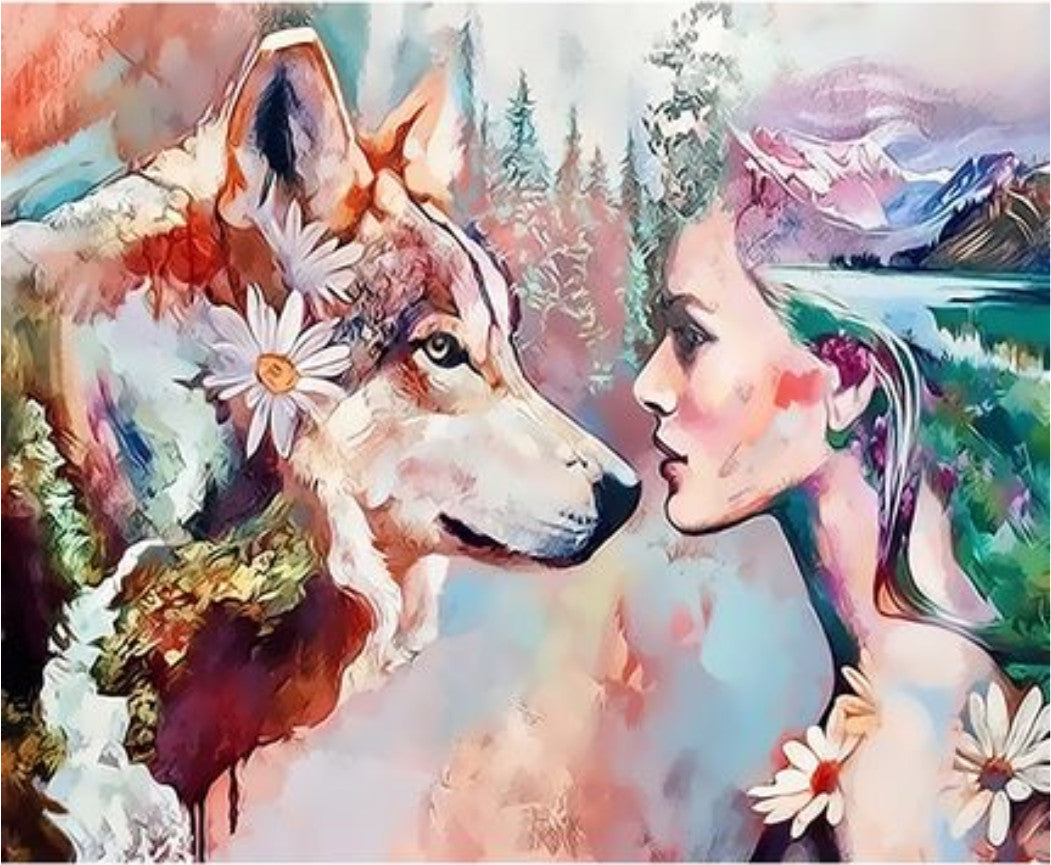 Tier Malen Nach Zahlen VM80056