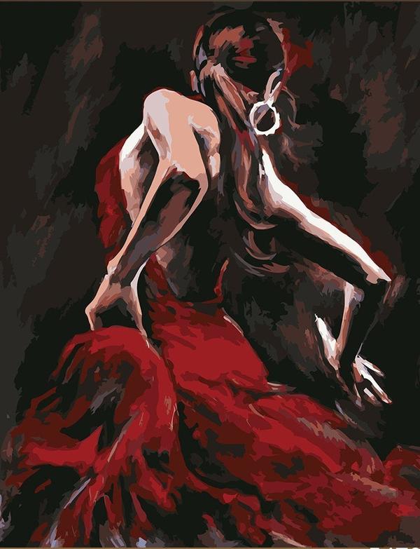 Porträt Malen Nach Zahlen VM90245