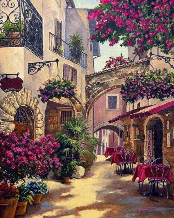 Landschaft Malen Nach Zahlen VM90786