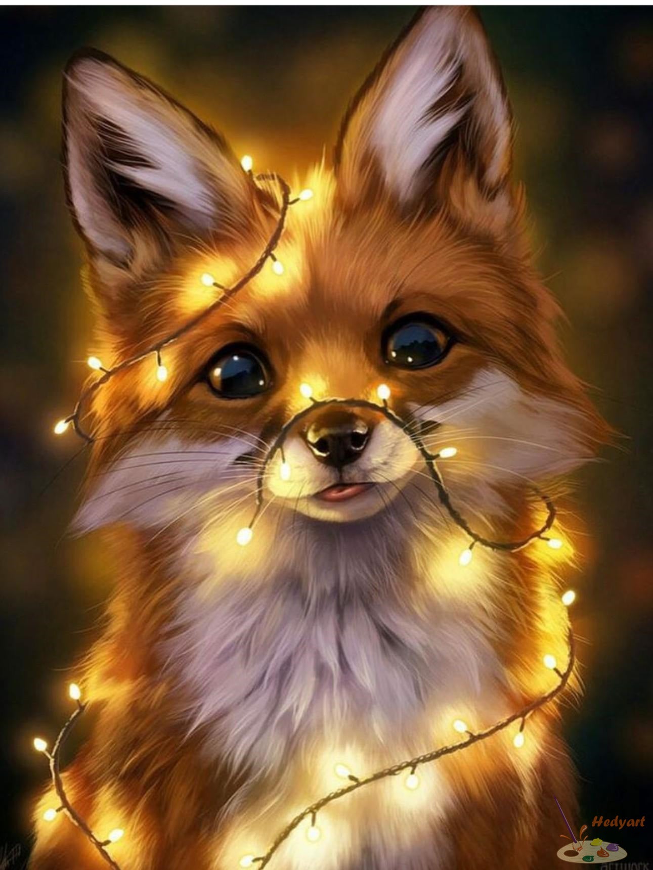 Tier Malen nach Zahlen VM91634