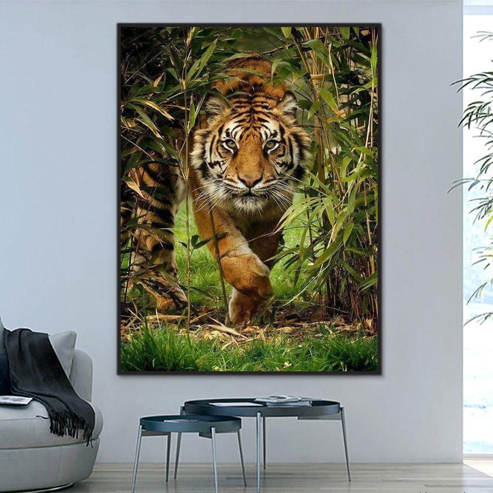 Tier Tiger Malen Nach Zahlen Für Erwachsene HQD1266