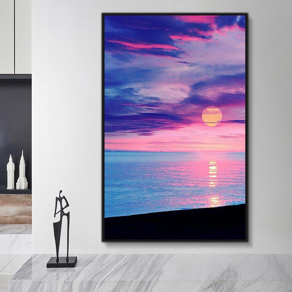 Natürlich See Malen Nach Zahlen Für Erwachsene HQD1304