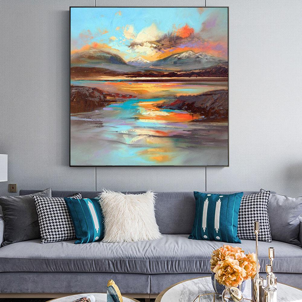 Natürlich Abstrakt Malen Nach Zahlen Für Erwachsene HQD1301