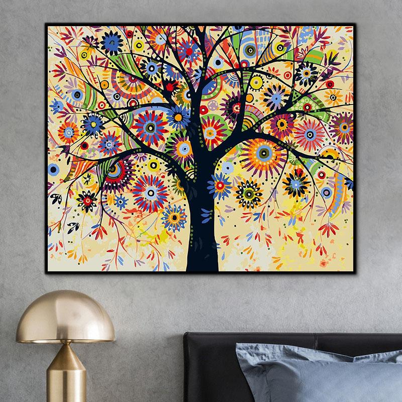 Baum Malen Nach Zahlen Für Erwachsene HQD1205