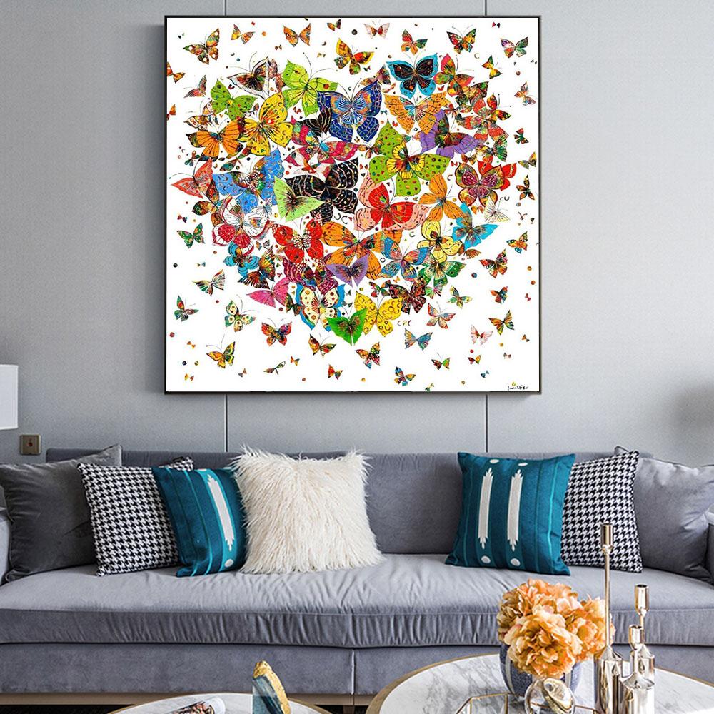 Abstrakt Malen Nach Zahlen Für Erwachsene HQD1283