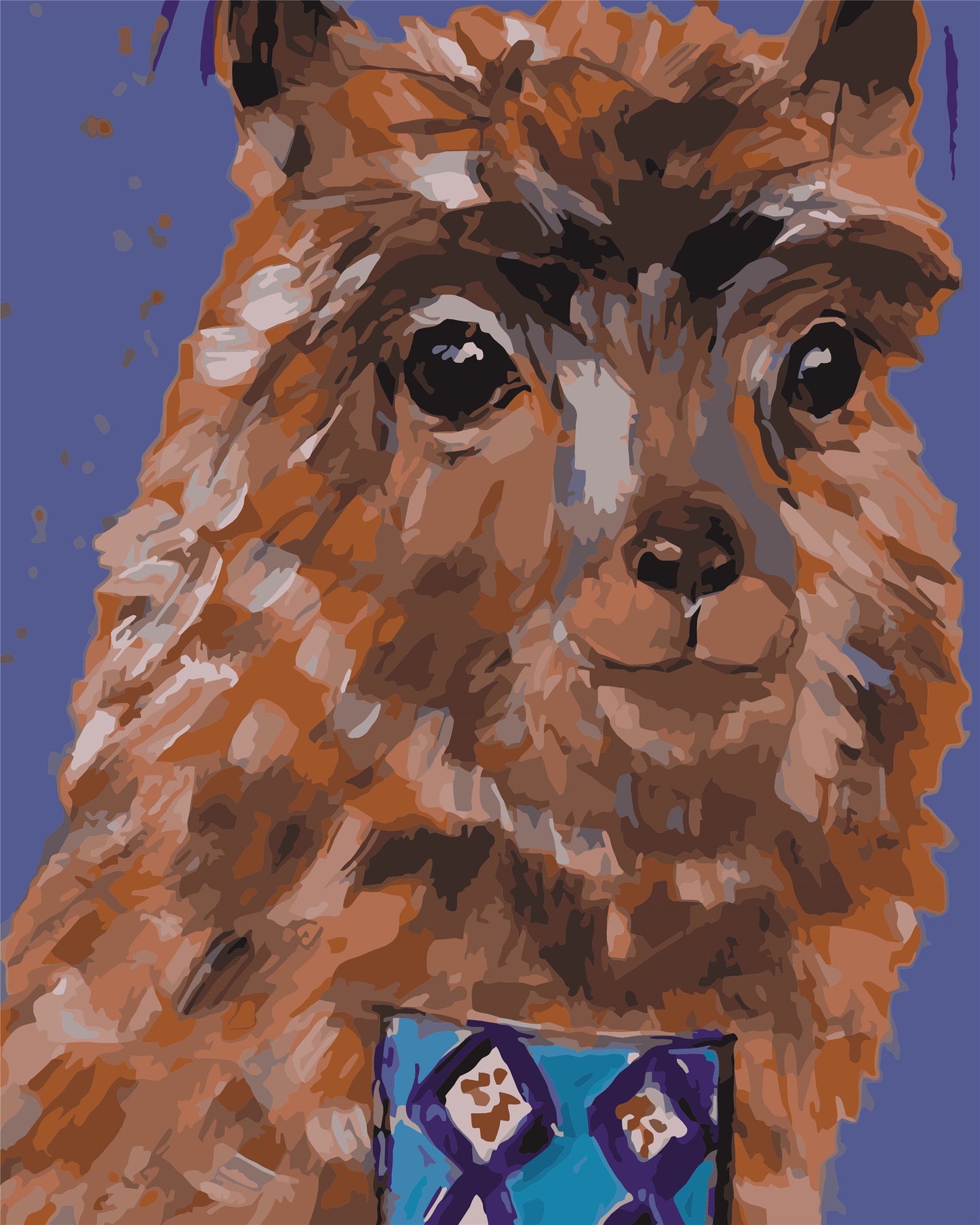 Tier Malen nach Zahlen W-239