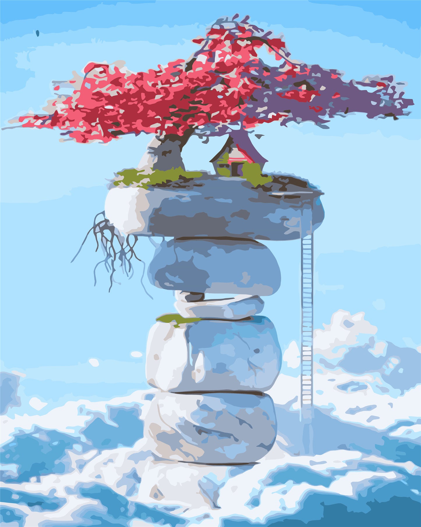 Traum Malen nach Zahlen W-250