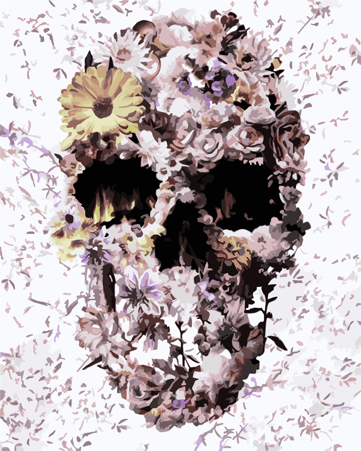 Beliebtes Muster Malen nach Zahlen W-258